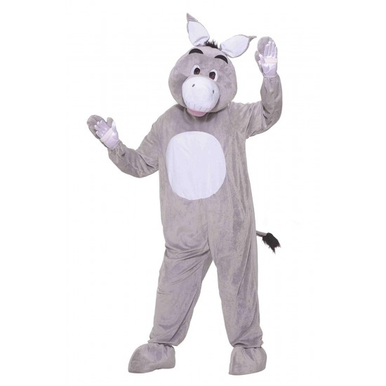 Men's Plush Donkey Mascot Costume