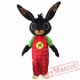 Balck Rabbit Mascot Costume