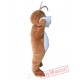 Brown Bunny Rabbit Mascot Costume