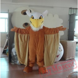 Brown Big Bird Mascot Costume