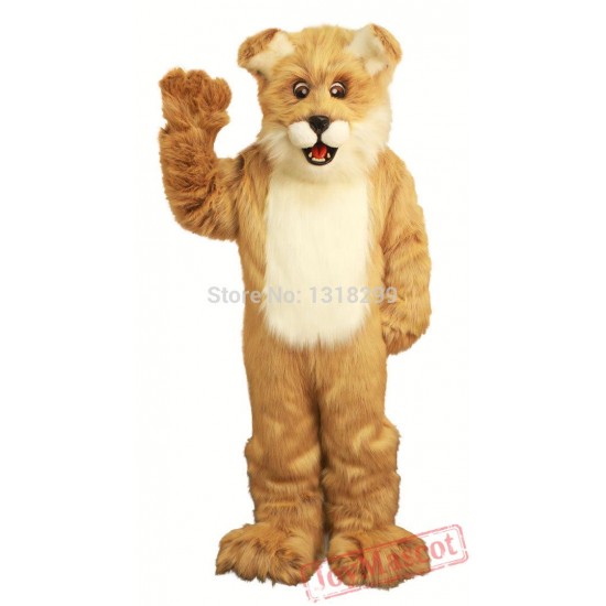 Brown Fido Dog Mascot Costume