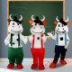 Cow Cartoon Mascot Costumes for Adult
