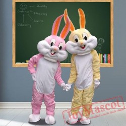 Easter Bunny Mascot Costumes for Adult