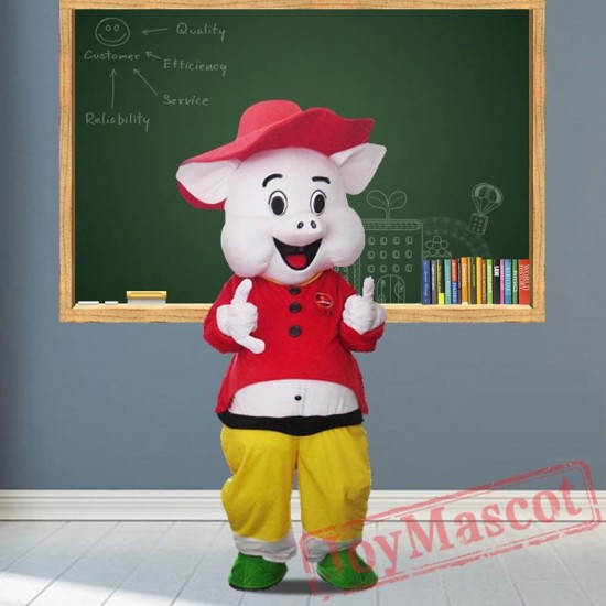 Happy Pig Mascot Costumes for Adult