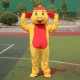 Yellow Red Pig Mascot Costumes for Adult