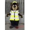 Traffic Police Bear Mascot Costume