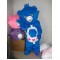Blue Bear Mascot Costume