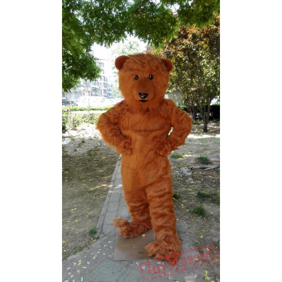 Grizzy Bear Mascot Costume