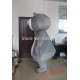 Grey Bear Mascot Costume