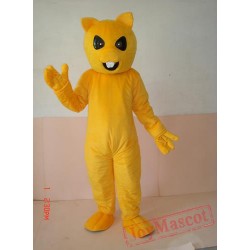 Yellow Bear Adult Mascot Costume