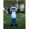 Cartoon Character Blue Bear Adult Mascot Costume