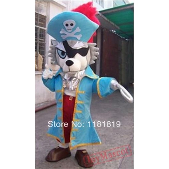 Lion Pirate Sea Rover Mascot Costume