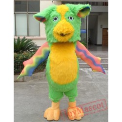 Cartoon Cosplay Green Beast Mascot Costume