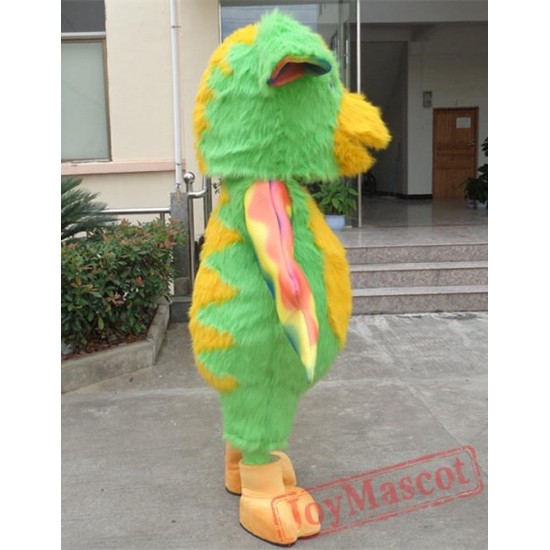 Cartoon Cosplay Green Beast Mascot Costume
