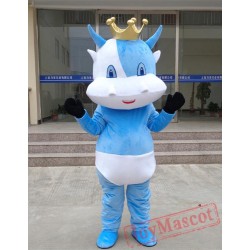 Cartoon Animal Cow Baby Mascot Costume