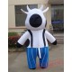 Animal Cartoon Fat Cow Mascot Costume