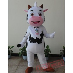 Cartoon Animal, Happy Cow, Cow Mascot Costume