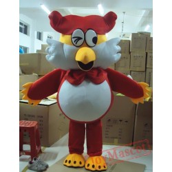 Cartoon Animal Owl Eagle Mascot Costume
