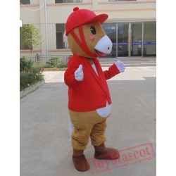 Animal Cartoon Little Horse Mascot Costume