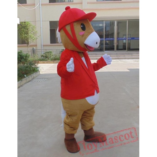 Animal Cartoon Little Horse Mascot Costume