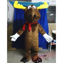 Cartoon Animal Cosplay Christmas Elk Mascot Costume