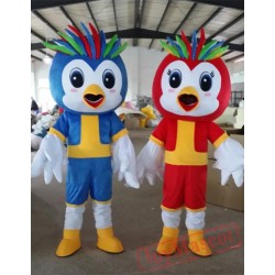 Cartoon Animal Magpie Little Bird Mascot Costume