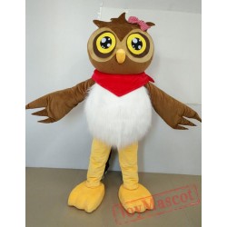 Cartoon Animal Owl Mascot Costume