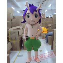 Cartoon Little Dragon Mascot Costume
