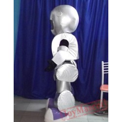 Cartoon Intelligent Robot Mascot Costume