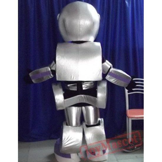 Cartoon Intelligent Robot Mascot Costume