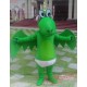 Animal Plush Cartoon Green Pterosaur Mascot Costume