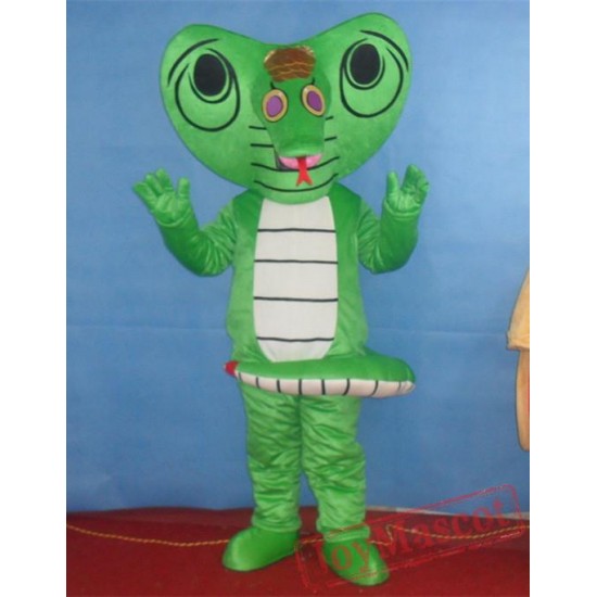 Animal Cartoon Cosplay Eye Snake Mascot Costume