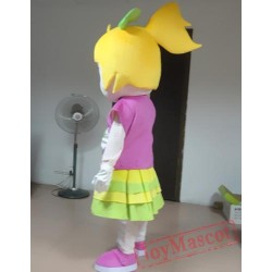 Cartoon Fruit Girl Mascot Costume