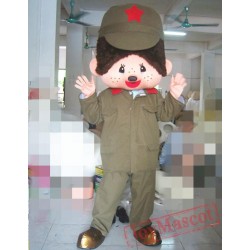 Cartoon Cosplay Little Monkey Plush Mascot Costume