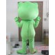 Cartoon Animal Green Frog Mascot Costume