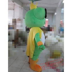 Cartoon Animal Frog Prince Mascot Costume