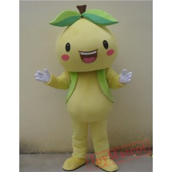 Cartoon Fruit Pear Mascot Costume