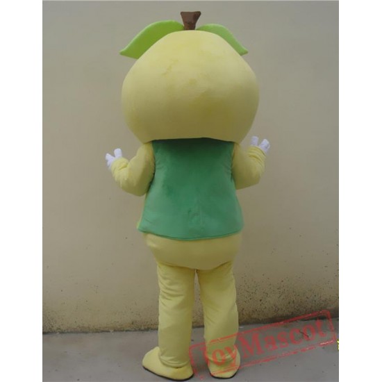 Cartoon Fruit Pear Mascot Costume