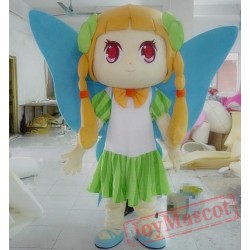 Cartoon Angel Girl Mascot Costume