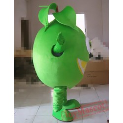 Cartoon Animal Green Lemon Mascot Costume