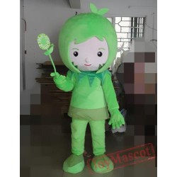 Cartoon Plant Girl Mascot Costume