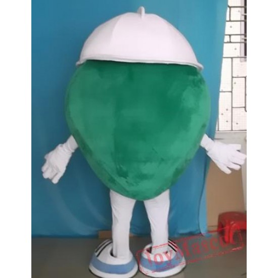 Cartoon Plant Green Leaves Mascot Costume
