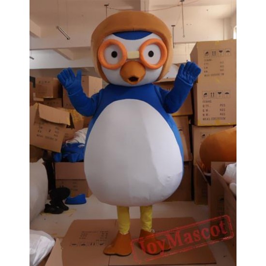 Cartoon Animal Glasses Penguin Mascot Costume