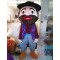 Cartoon Cosplay Bearded Man Mascot Costume