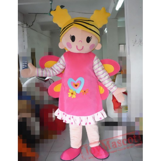 Kindergarten Cartoon Angel Mascot Costume
