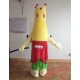 Cartoon Cosplay Fruit Banana King Mascot Costume