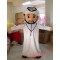 Cartoon Arab Prince Mascot Costume