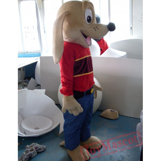 Cartoon Cosplay Animal Long-Eared Dog Mascot Costume