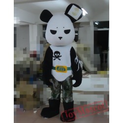Cartoon Cs Panda Mascot Costume