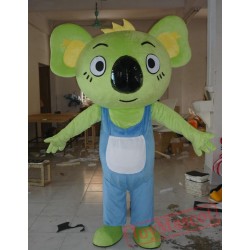 Cartoon Animal Strap Koala Mascot Costume